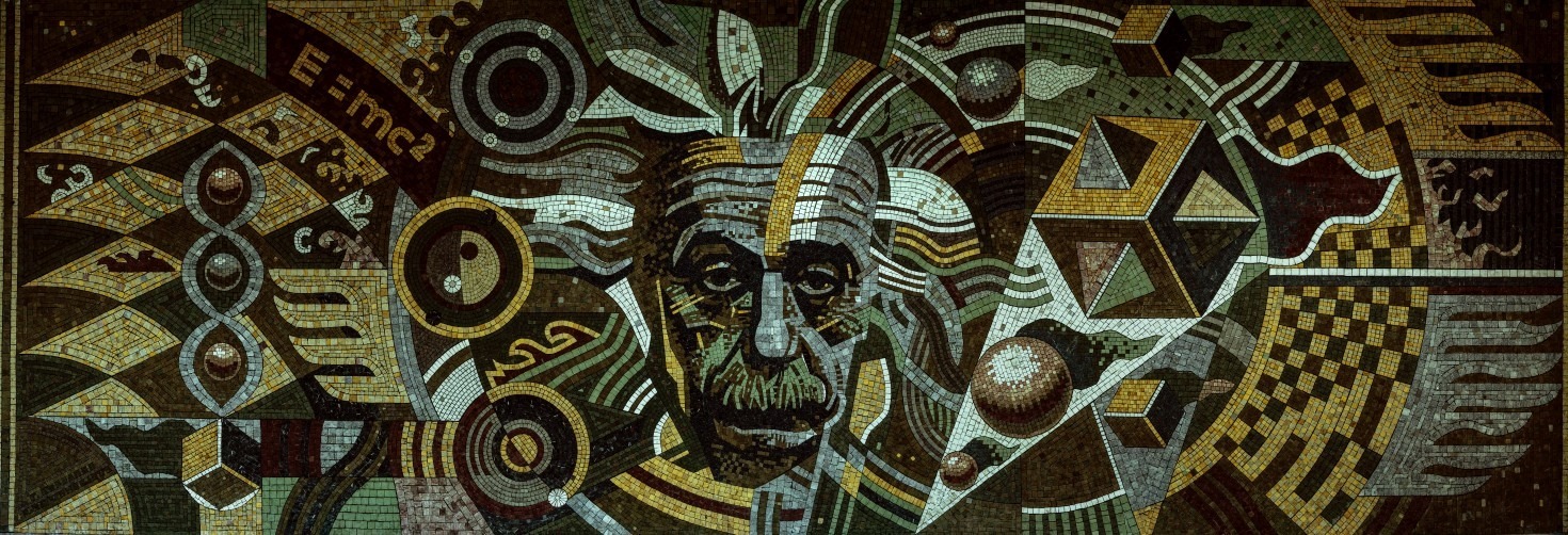 Einstein mural